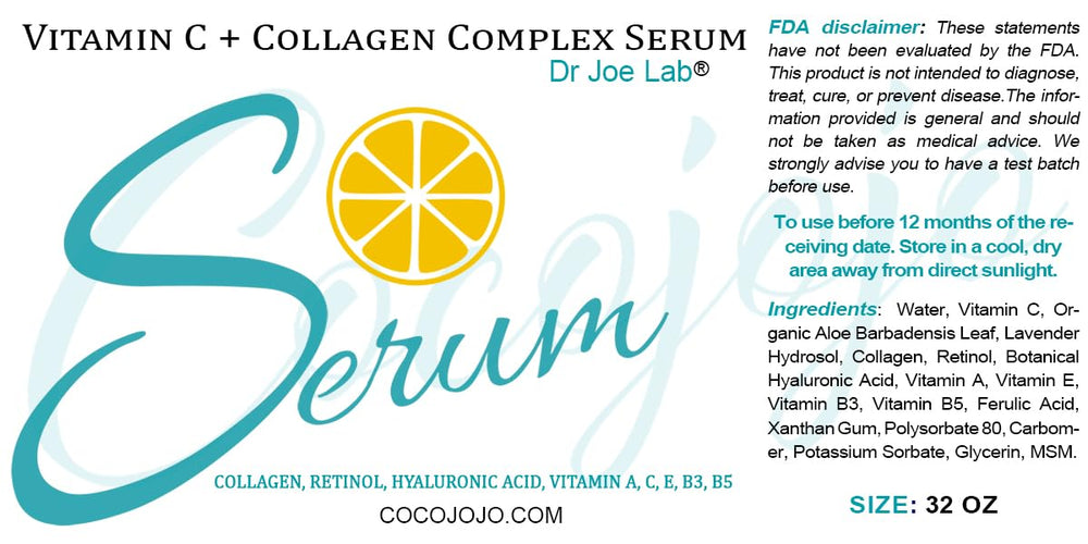 Dropper dispensing Dr Joe Lab serum for easy application.