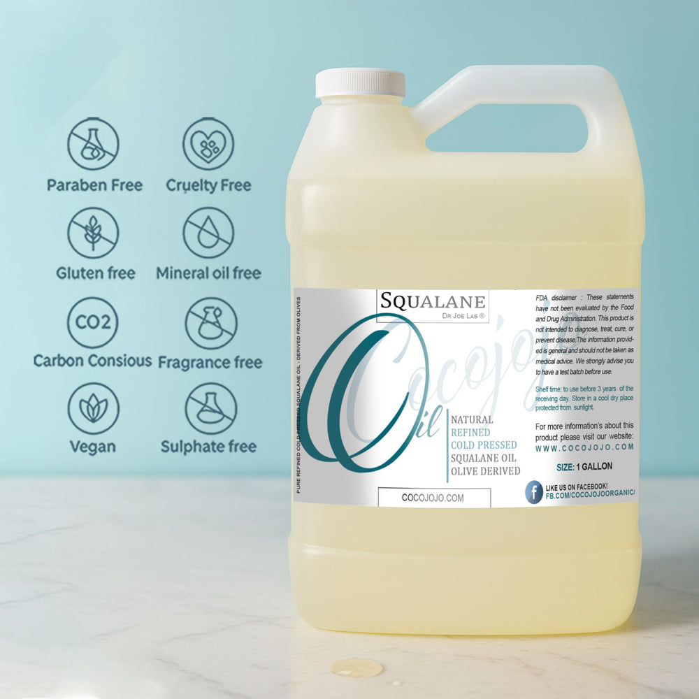 Dr Joe Lab Squalane Oil eco-sustainability and responsibly farmed ingredients.