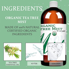 Applied to the face, it helps calm and hydrate skin.