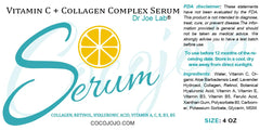 Dr Joe Lab Vitamin C Serum on skin illustrating fast absorption for morning routines