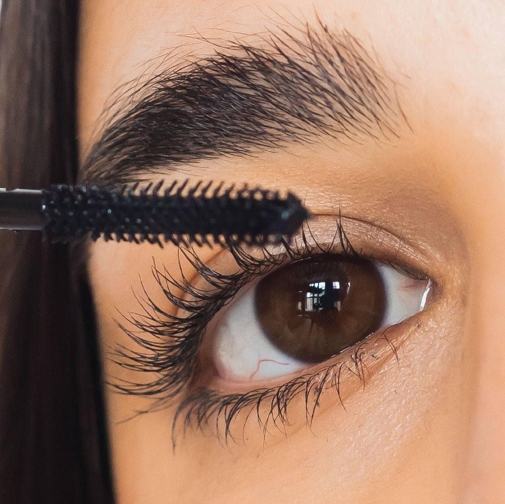 Lash definition and lift after applying Dr. Lara Devgan mascara.