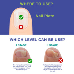 Dr. Luke Nail Repair Liquid drying on nails after application.