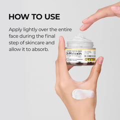 Dr.Melaxin Oyster Pep3 Renewal Cream ingredients note zinc-rich oyster extract.