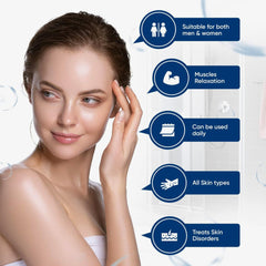 DR.MUD Dead Sea Salt relaxing bath aroma enhances home spa routine.