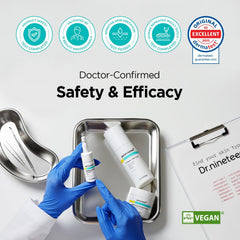 Dr.nineteen CollaBooster Poreshot Cream logo closeup for brand recognition