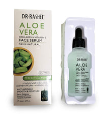 Dr Rashel Aloe Vera serum with antioxidants supports skin moisture.