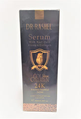 Model applying serum to face highlighting lightweight, non-greasy feel.