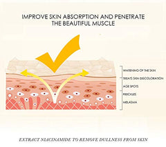 DR.RASHEL Skincare routine visuals illustrating steps for morning and night use.