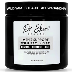 Dr Skin BEAUTY Wild Yam Cream bottle for hormone balance and energy support.