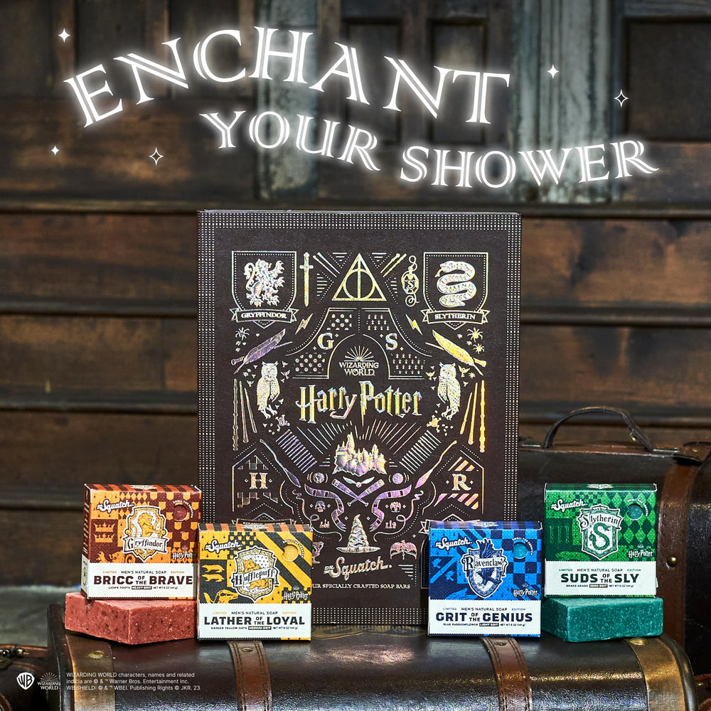Dr. Squatch Slytherin soap offers sleek scent and nourishing oils