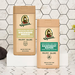 Dr. Squatch Scent-Lock Technology extending the signature fragrance after washing.