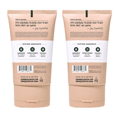 Dr. Squatch Whole Body Deodorant arrowroot tapioca natural ingredients promote gentle moisture management.