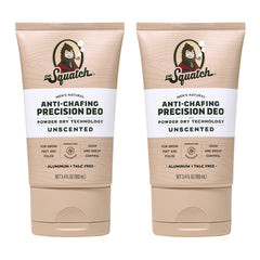 Dr. Squatch Whole Body Deodorant unscented bottle for quick-drying, everyday odor control.