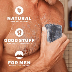 Dr. Squatch Wood Barrel Bourbon deodorant provides natural odor protection with a woodsy aroma.