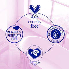 Dr Teal's Elderberry scent label highlighting mood-refreshing aromatics.