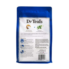 Close-up of Epsom salt bag signaling easy post-workout recovery.