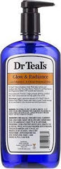 Dr Teal's Eucalyptus body wash bottle delivers cooling aroma and revitalizing shower.