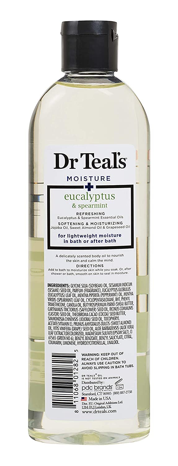 Relaxing lavender ritual scene with Dr Teal's Bath & Body Oil for better sleep support.