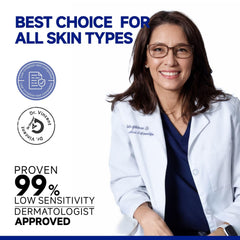 Dr Vincent crystal collagen absorption visual shows serum penetration into skin.