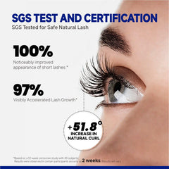 Dr Vincent lash serum applicator brush shown for easy nightly grooming