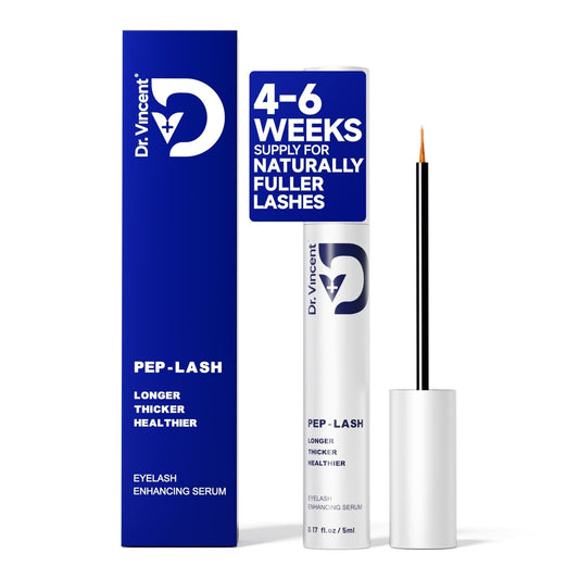 Dr Vincent lash serum bottle for precise application and lash nourishment