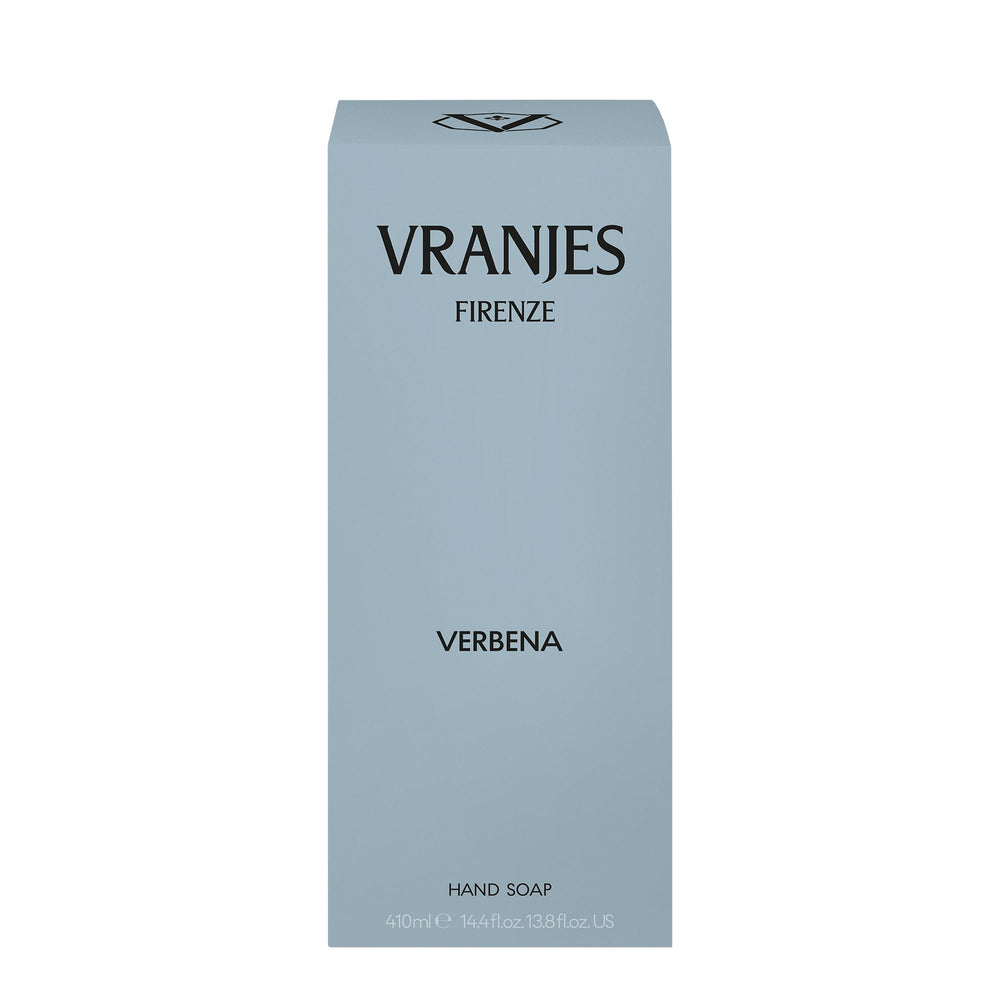 Italy-made craftsmanship with Verbena scent enhances refined daily rituals.