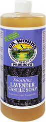 Dr. Woods Lavender Castile Soap designed for face care and gentle cleansing.