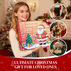 Drawfar Christmas hat and mirror gift set for festive self-care.