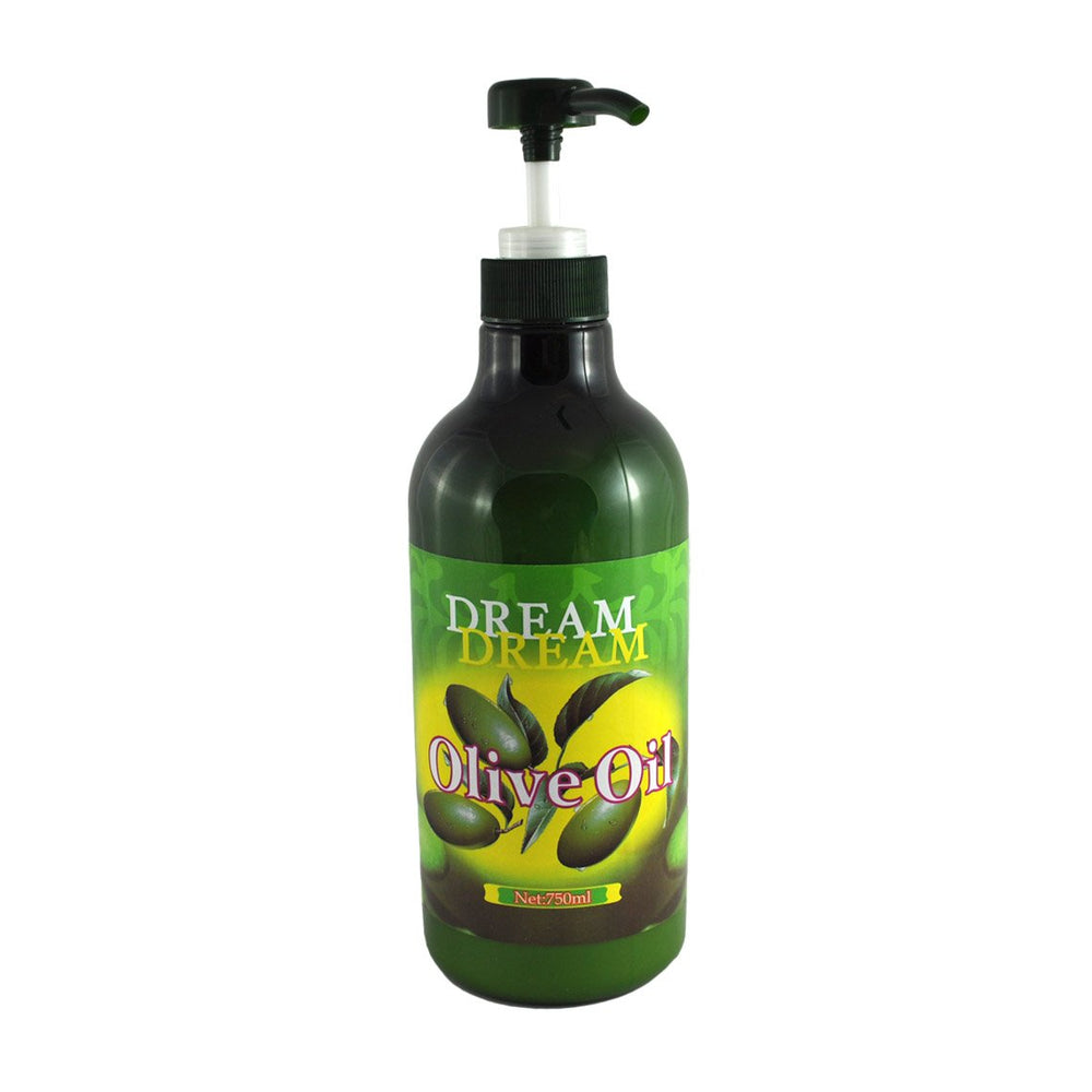 Dream Body Olive Oil bottle pour - ideal for sauteing and finishing dishes.