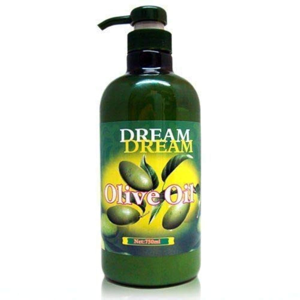 Dream Dream Olive Oil Lotion 750ml bottle for lasting hydration