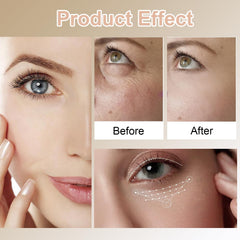 Close-up of DreamCatching Perfection Eye Tightener bottle highlighting travel-friendly size.