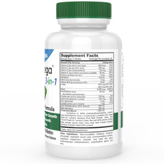 DrFormulas HairOmega capsules close-up promoting hair growth and vitality