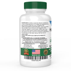 DrFormulas HairOmega taking capsule supports daily hair and skin nourishment