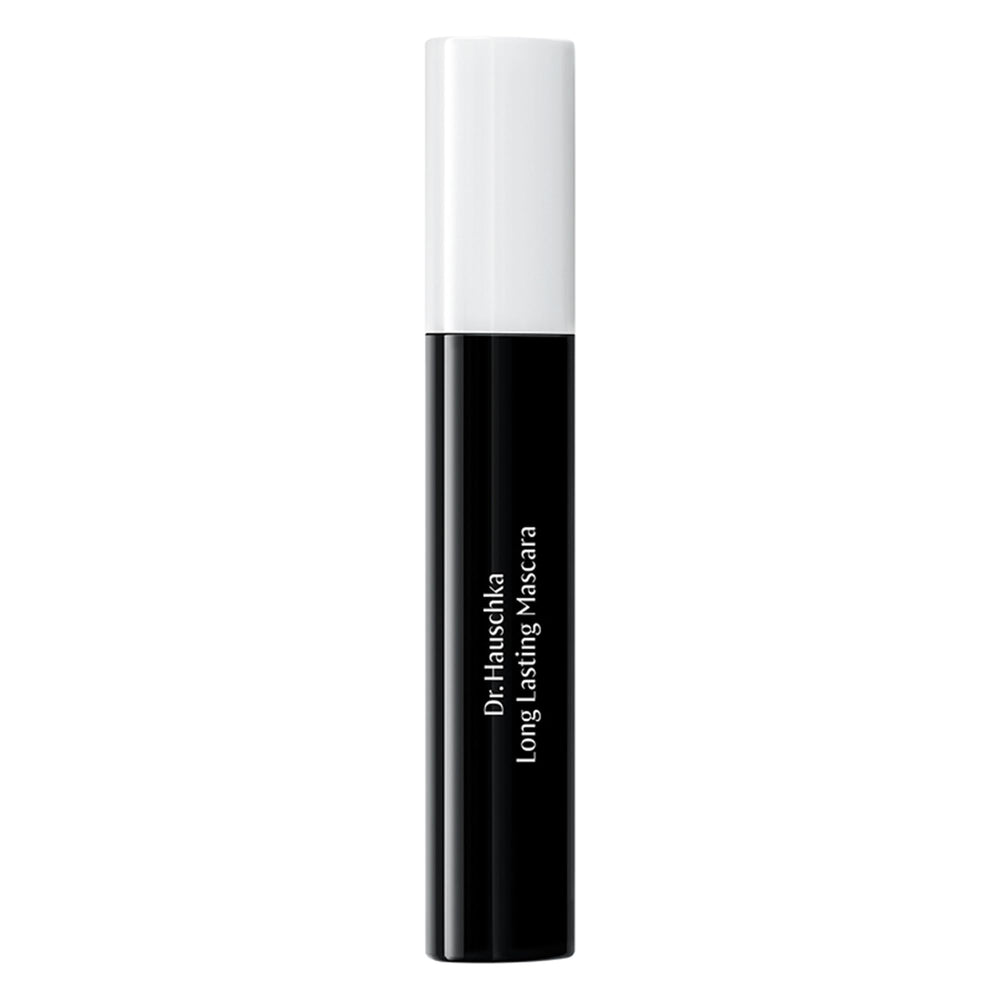 Dr. Hauschka mascara brush demonstrates precise taper for short lashes