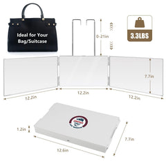 Dripex high-quality, scratch-resistant logo on a durable frame.