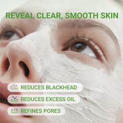 Dr.Leo formula for oily skin shows clarified pores and reduced shine.