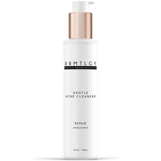 DRMTLGY Acne Cleanser bottle with oil-control design for daily use