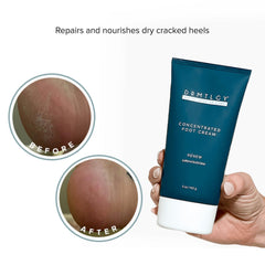 DRMTLGY texture close-up reveals creamy, nourishing consistency.