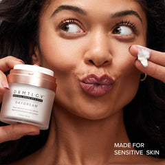 DRMTLGY Day Dream sunscreen at the beach highlights water resistance up to 80 minutes