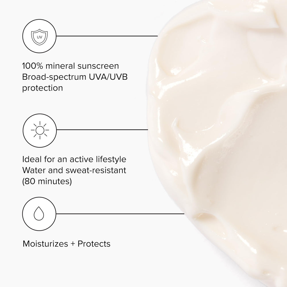 DRMTLGY Day Dream sunscreen spread on skin demonstrates sheer, white-cast-free hydration