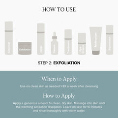 DRMTLGY Face massage during application emphasizes pore-minimizing hydration.
