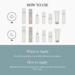 Oily skin step: DRMTLGY toner helps balance shine before treatment.