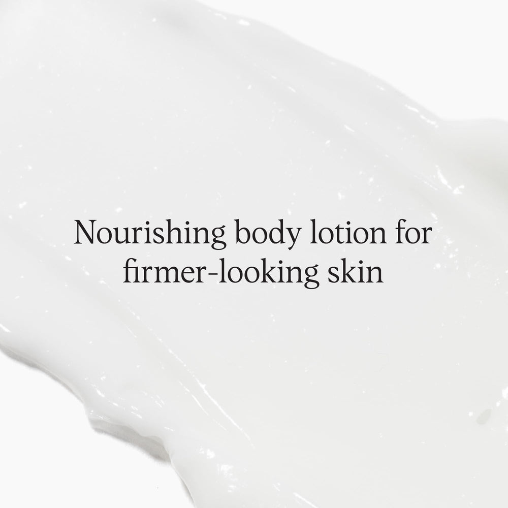 DRMTLGY Retinol Body Lotion applied to crepey skin for smoother texture