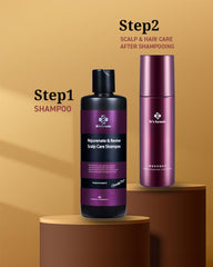 Everyday use scenario for mature hair care with Dr's Formula Age Defying Shampoo