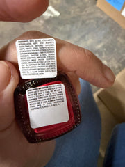 Dr.'s Remedy Enriched Nail Polish Clarity Coral close-up of glossy finish