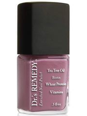 Dr.’s Remedy Mindful Mulberry bottle shows rich color and glossy finish