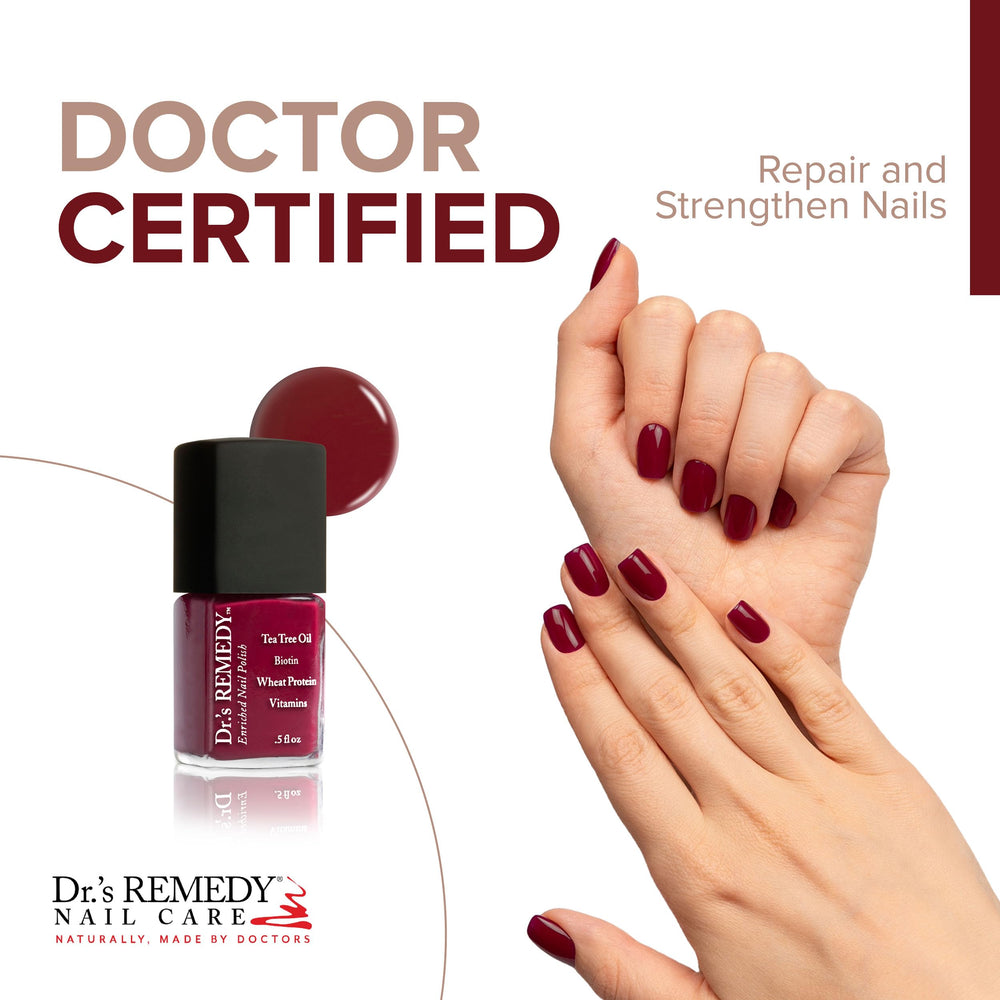 Dr.'s Remedy Total Two-in-One Glaze bottle showing quick-dry gloss finish.