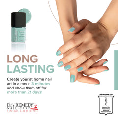 Drs Remedy turquoise glaze delivers long-wear color and hydration