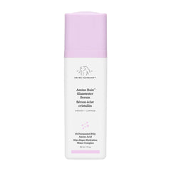 Drunk Elephant Amino Rain Glasswater Serum bottle highlighting radiant hydration