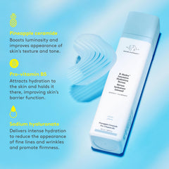 Drunk Elephant B-Hydra on-face application with fast absorption.
